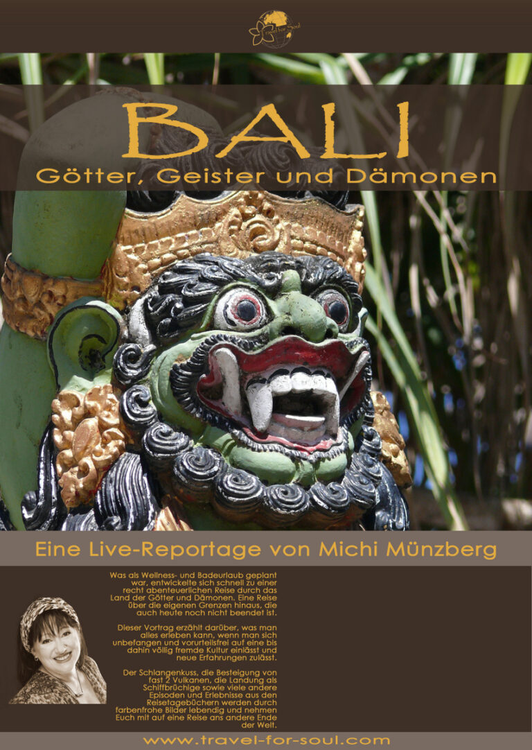 BALI – Götter, Geister und Dämonen – Plakat