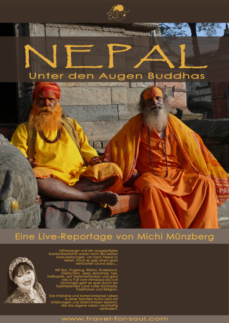 NEPAL – Unter den Augen Buddhas – Plakat